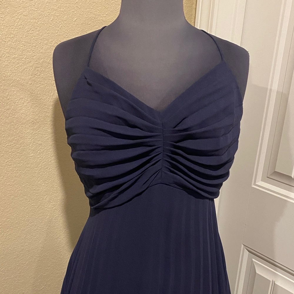ASOS Design Pleated Bodice Midi Dress - Picture 2 of 9